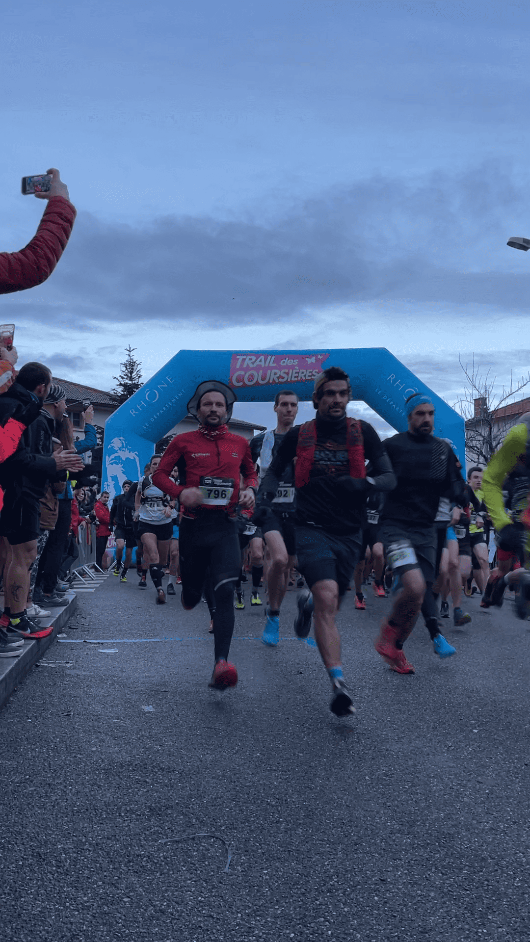 Saint Martin En Haut Trail Des Coursi Res Coureurs Sur Les