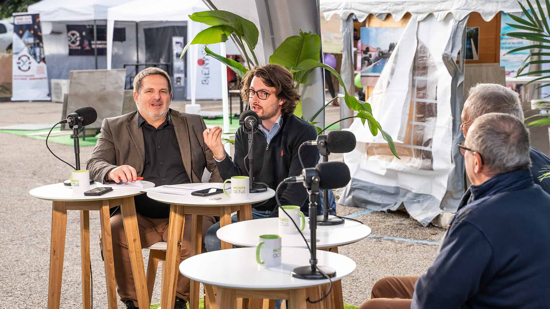 Le premier podcast en direct de la Foire de SaintMartinenHaut