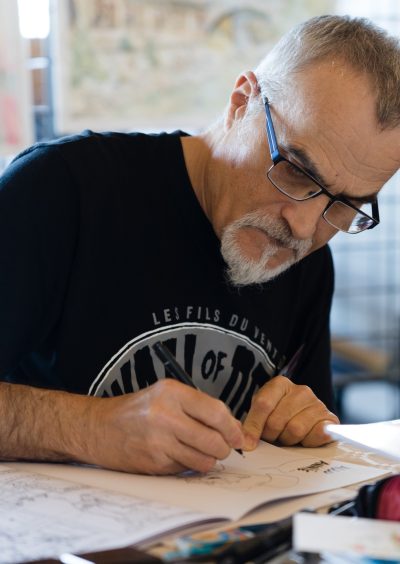 Atelier BD avec Thierry MERY - Musée du Chapeau - Chazelles sur Lyon - Monts Actus