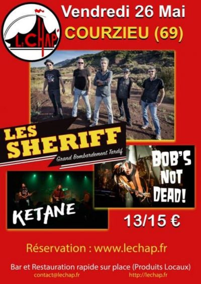 Concert Les Sheriff bob s not dead ketane - Courzieu - Monts Actus