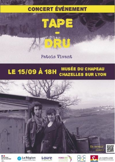 Concert Tape-Dru Chazelles sur Lyon -15 septembre 2024- Monts Actus