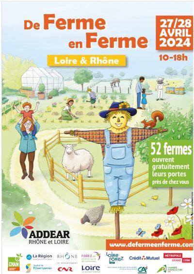 De ferme en ferme Monts du Lyonnais -27 et 28 avril 2024- Monts Actus