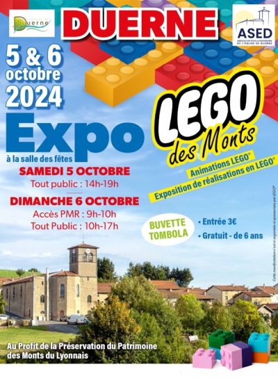 Expo Lego des Monts Duerne -5 et 6 octobre 2024- Monts Actus