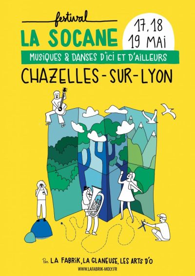 Festival La Socane Chazelles sur Lyon -17 au 19 mai 2024- Monts Actus