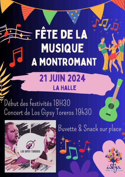 Fête de la Musique Montromant -21 juin 2024- Monts Actus