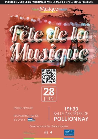 Fête de la musique de Pollionnay -28 juin 2024- Monts Actus