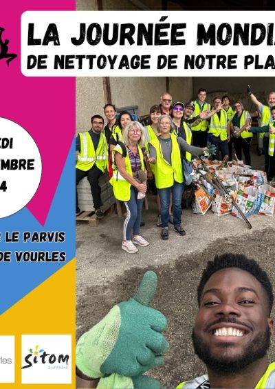 Journee de nettoyage Vourles -Dimanche 22 septembre 2024- Monts Actus