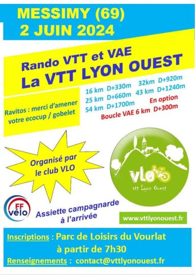 La VVT Lyon Ouest Messimy -2 juin 2024- Monts Actus
