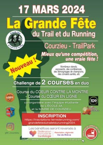La grande fete du trail et du running Courzieu -17 mars 2024- Monts Actus