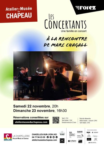 Les Concertants – Une famille en concert - Musée du Chapeau - Chazelles sur Lyon - Monts Actus
