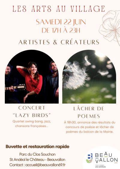 Les arts du village Beauvallon -22 juin 2024- Monts Actus