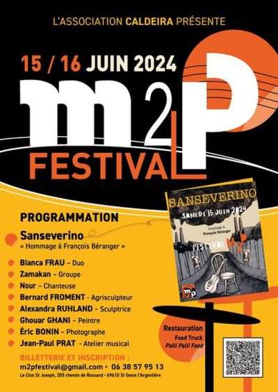 M2P Festival Saint Genis l'Argentière -8 et 9 juin 2024- Monts Actus