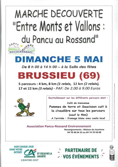 Marche Brussieu -5 mai 2024- Monts Actus