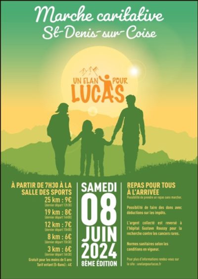 Marche Saint Denis sur Coise -8 juin 2024- Monts Actus