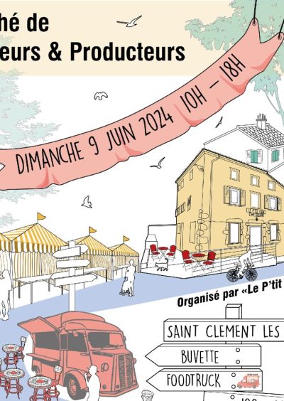 Marché de créateurs Saint Clément les places -9 juin 2024- Monts Actus