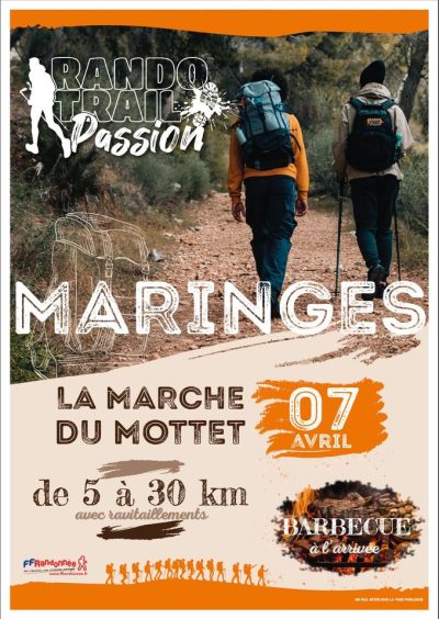 Marche du mottet Maringes -7 avril 2024- Monts Actus