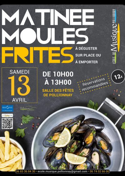 Moules Frites Pollionnay -13 avril 2024- Monts Actus