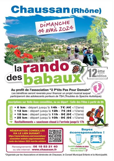 Rando des babaux Chaussan -14 avril 2024- Monts Actus