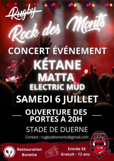 Rock des Monts Duerne -6 juillet 2024- Monts Actus