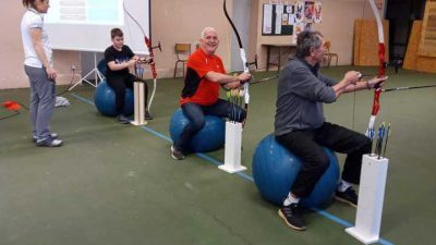 Tir à l'arc et fitness st symphorien sur coise - monts actus (2)