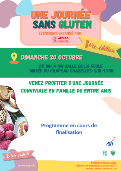Une journée sans gluten Chazelles sur Lyon -20 octobre 2024- Monts Actus