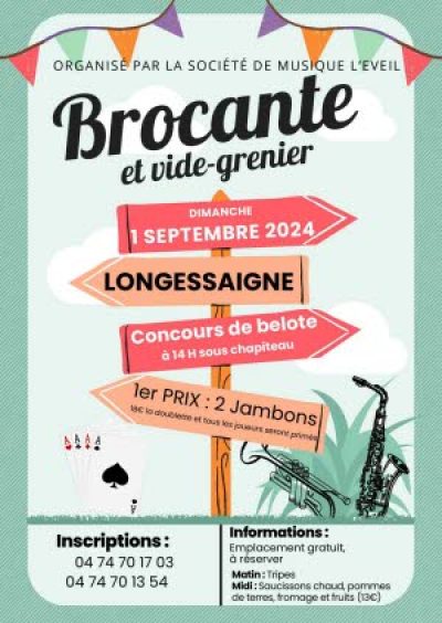 brocante longessaigne -1er septembre 2024 -Monts actus