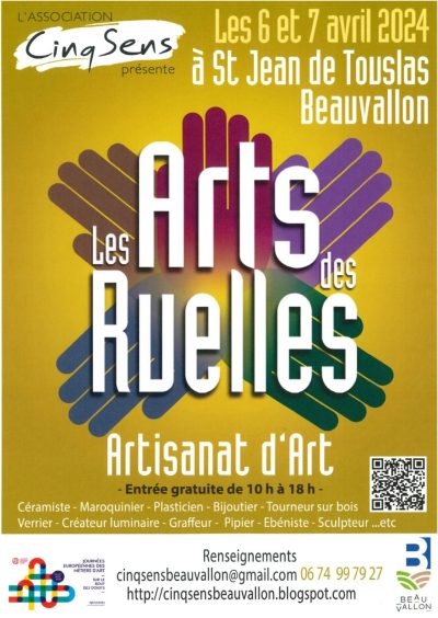 les arts des ruelles Beauvallon -6 et 7 avril 2024- Monts Actus