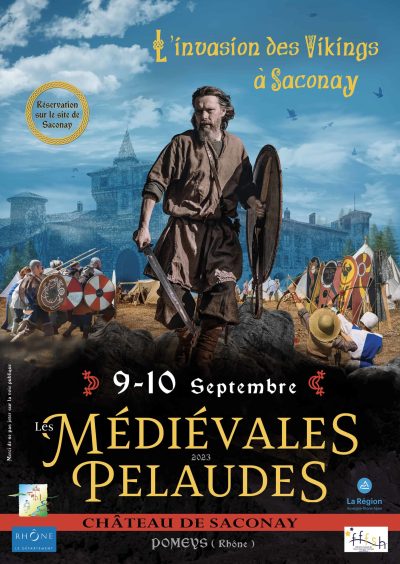 medievales pelaudes - saint symphorien sur coise - 9 10 septembre 2023 - monts actus