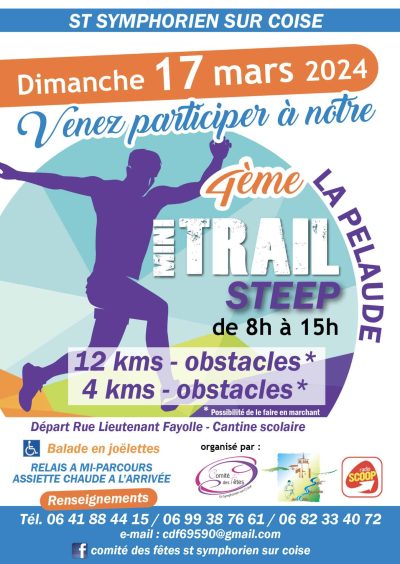 mini trail steep saint symphorien sur coise-17 mars 2024-monts actus