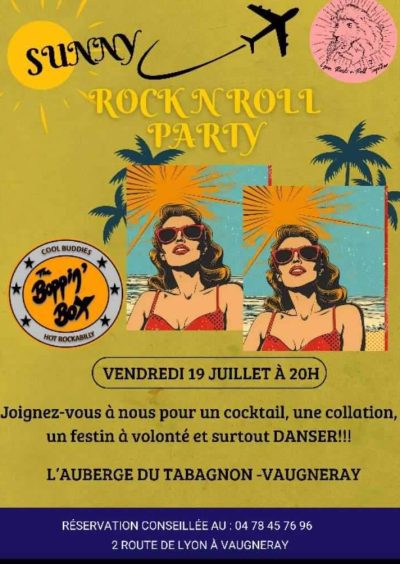 rock'n roll party Vaugneray -19 juillet 2024- Monts Actus