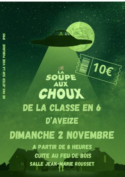 soupe aux choux classe en 6 - aveize - monts actus - 2025