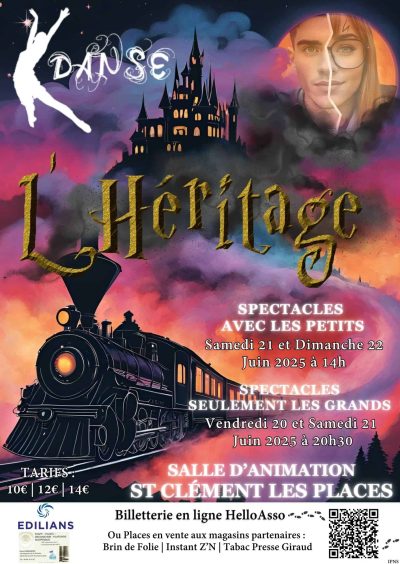 spectacle k danse - juin 2025 - saint clément les places - monts actus